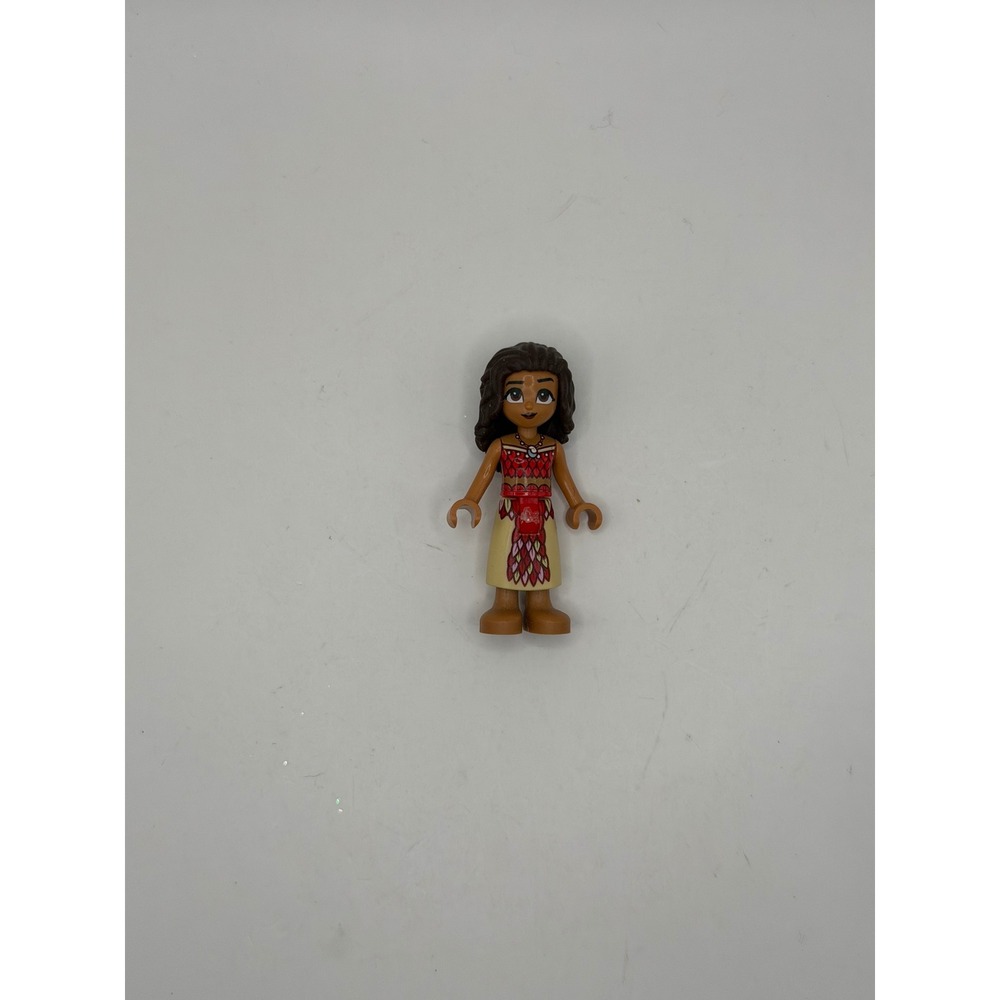 LEGO Disney Princess Moana Mini-Doll Figure Tan Skirt Coral Top 43215